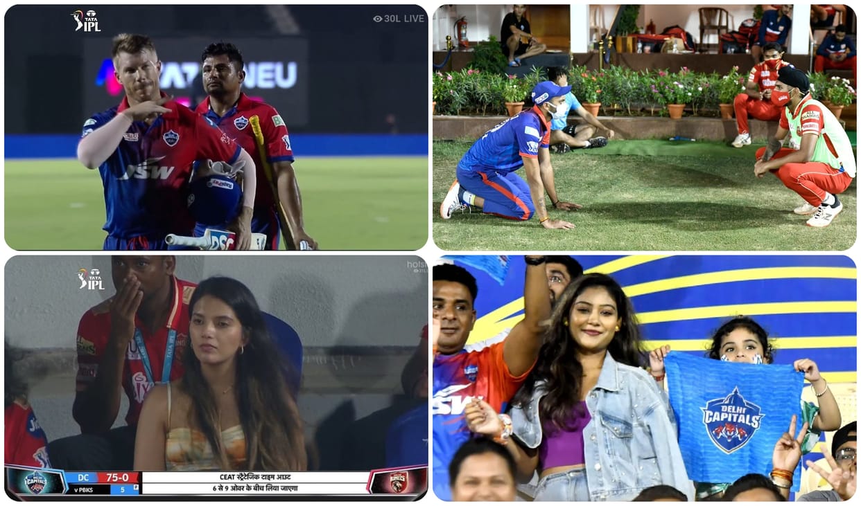 IPL 2022 PBKS vs DC Match 32 Highlights Hindi David Warner Pushpa celebration