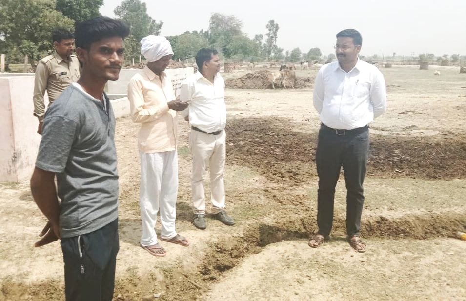 sdm inspection in goshala