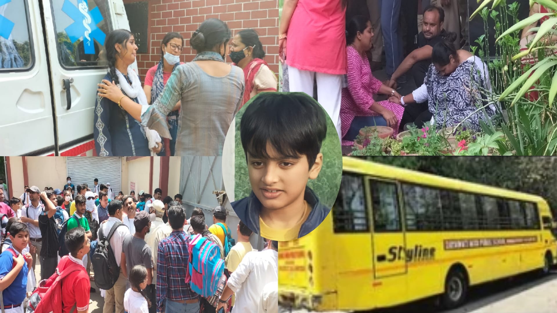 Ghaziabad student Anurag Accident case School chairman and principal got clean chit