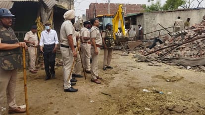 अंबाला में अवैध गोदाम पर चला पीला पंजा।