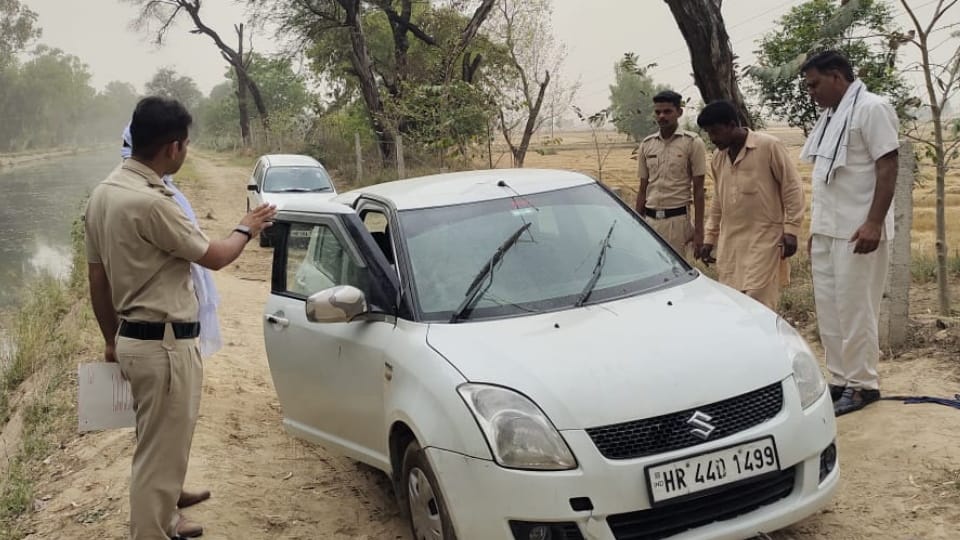 Car fell in Bhakra Canal at Sirsa
