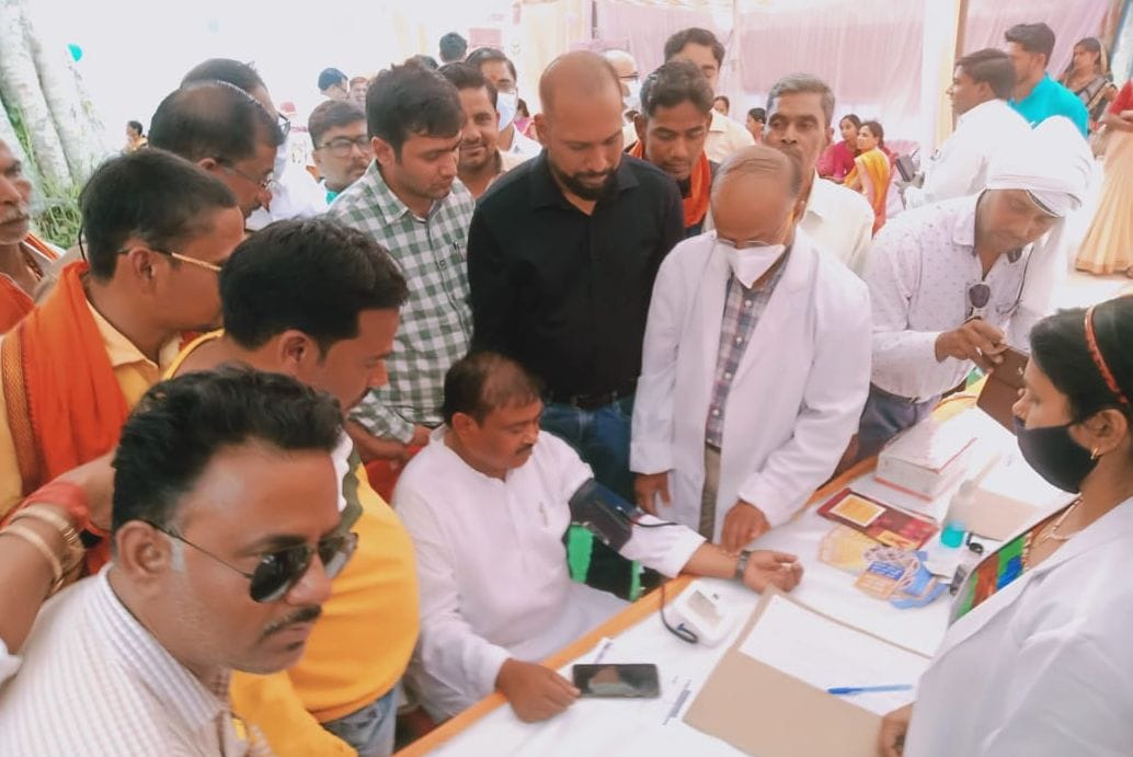 political strain in health mela