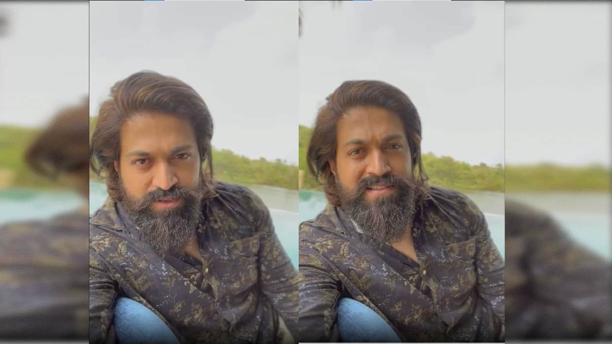 kgf actor yash thanked fans for kgf chapter 2 success by narrating a small story of a boy with faith