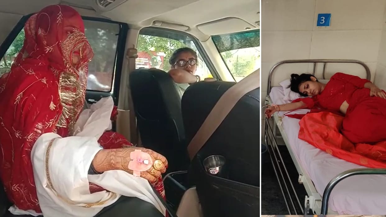 Gwalior: After eating the wedding feast, 100 bridegrooms, including the bride, got sick, admitted at midnight