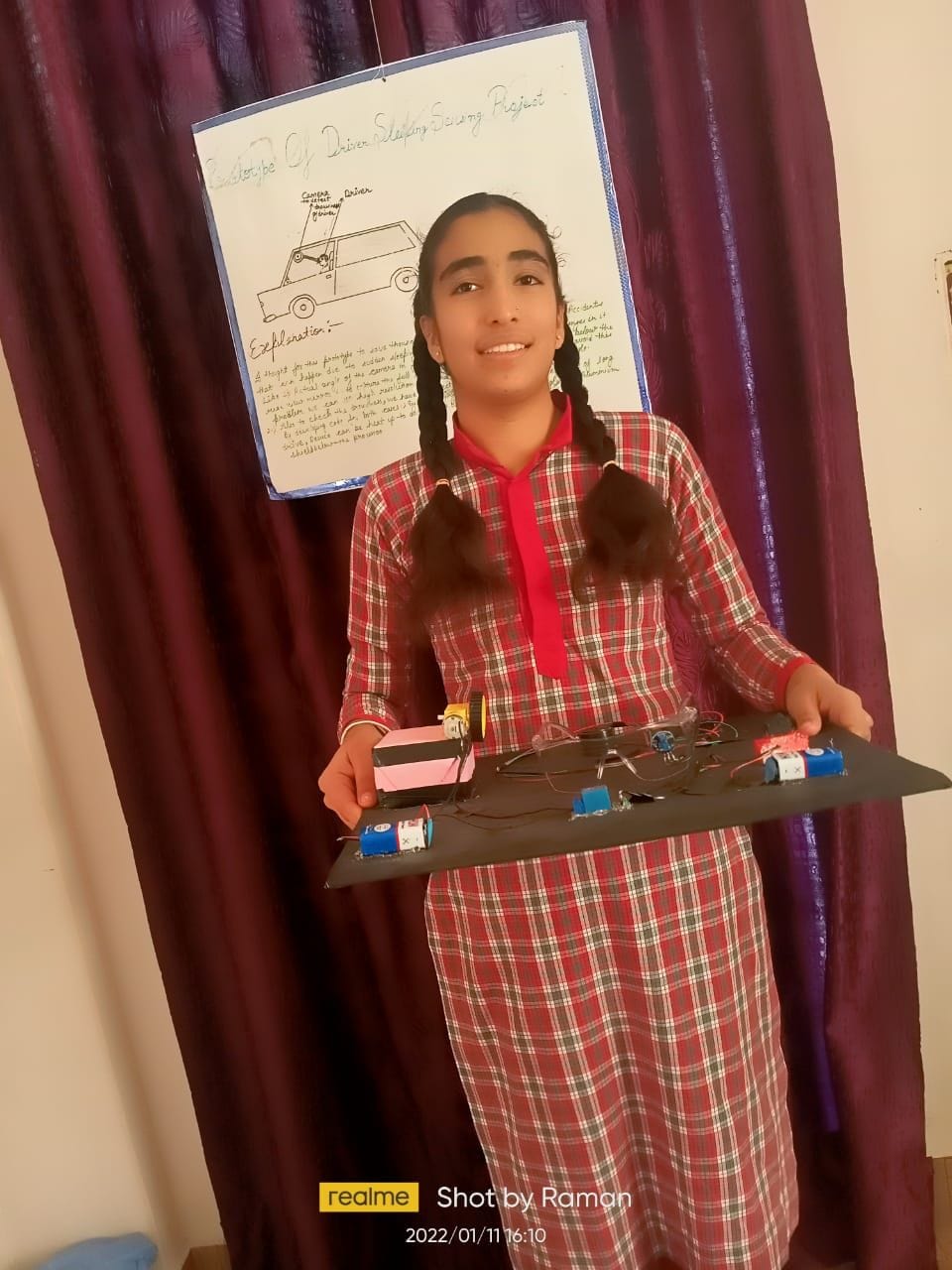 National Inspire Award participant Saloni is eyeing the people