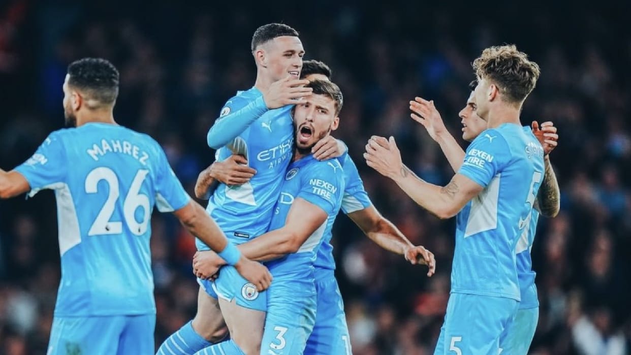 Premier League Manchester City on top after beating Brighton 0-3 at home  now one point ahead of Liverpool