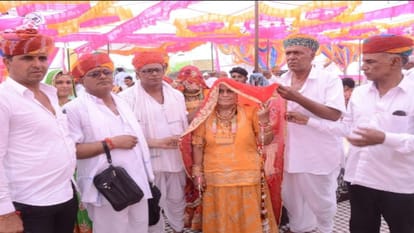 Maternal uncle gave 51 lakh rupees and gold in marriage of niece in Nagaur