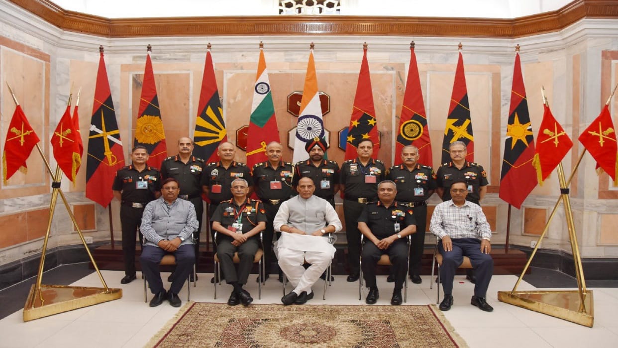 Defence Minister Rajnath Singh asked Army to prepare for every possible security challenge