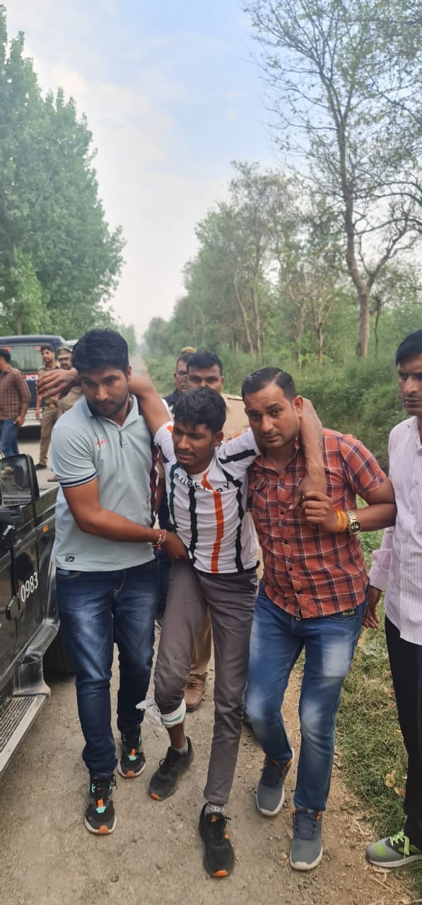 miscreant injured in police encounter