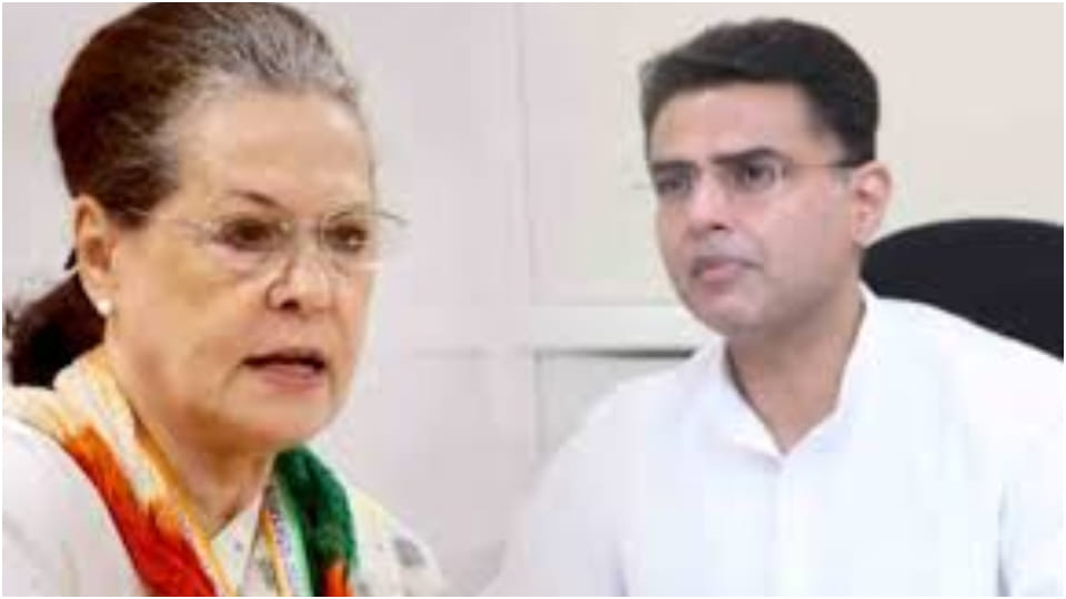 Sachin Pilot met Sonia Gandhi, discussion intensified about being given a new responsibility