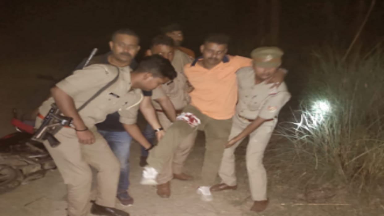 UP Crime News: A accused has injured in police encounter in Saharanpur district