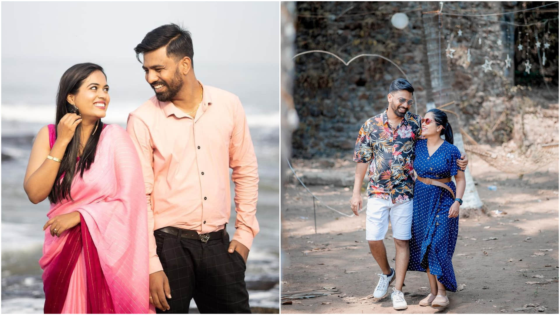 Indian Idol 12 Fame Sayli Kamble shares her pre wedding photos with Fiance Dhawal