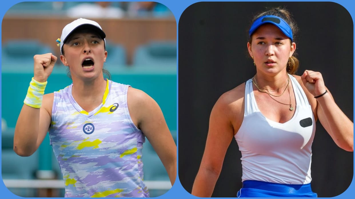 Stuttgart Open: Iga Swiatek wins straight sets over Lys, wins 20th straight match