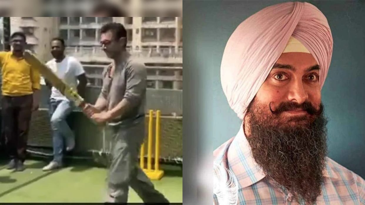 laal singh chaddha actor Aamir Khan played cricket on rooftop said he will tell a story to people on 28 april