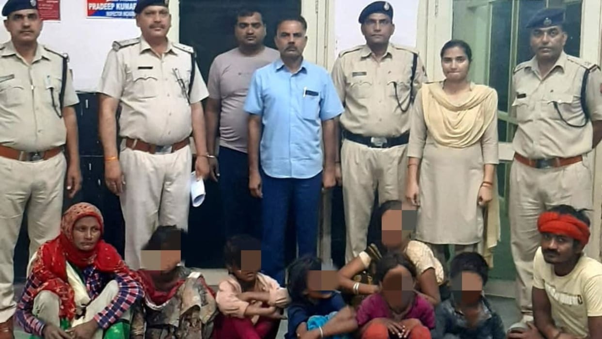 Five kids kidnapped from Sikar of Rajasthan recovered from Rewari railway station