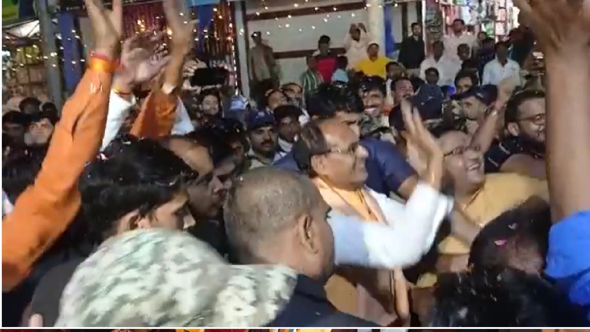 Madhya Pradesh: Chief Minister Kanya vivah Yojana resumed, Shivraj danced to the beat of the drum, welcomed the married procession