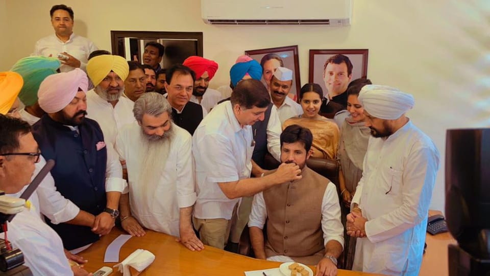 Amarinder Singh Raja Warring takes over as new chief of Punjab Congress