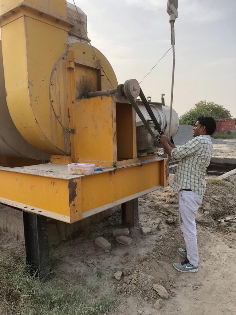 Pollution Control Board sealed four hot mix plants in Gubhana