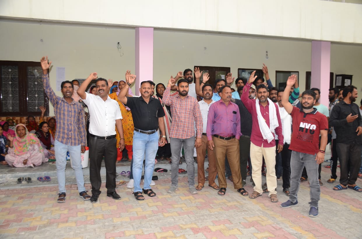 Safai Karamcharis started strike
