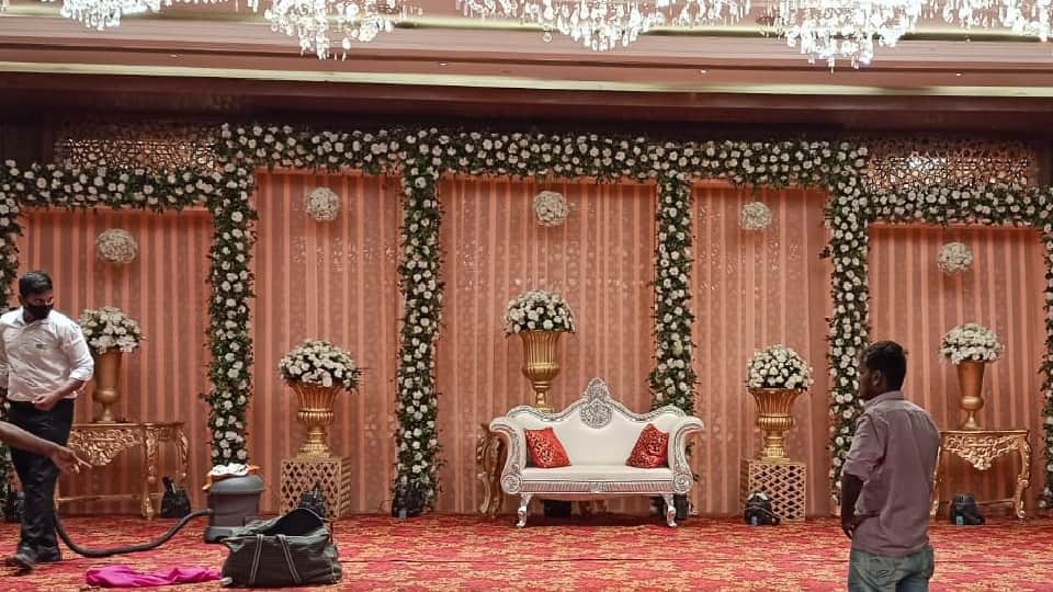 Pradeep Gawande and IAS Tina Dabi wedding photo