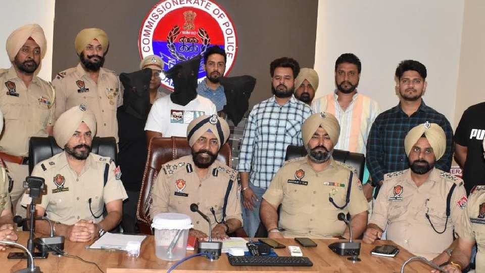 Jalandhar police caught three operatives of Pancham gang