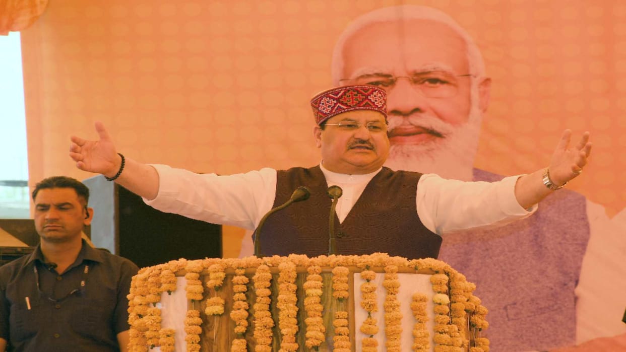 bjp rashtriya adhyaksh jp nadda road show in kullu tomorrow