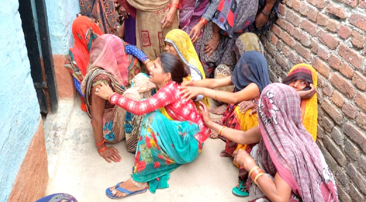 Mason shot himself in family dispute in Hamirpur