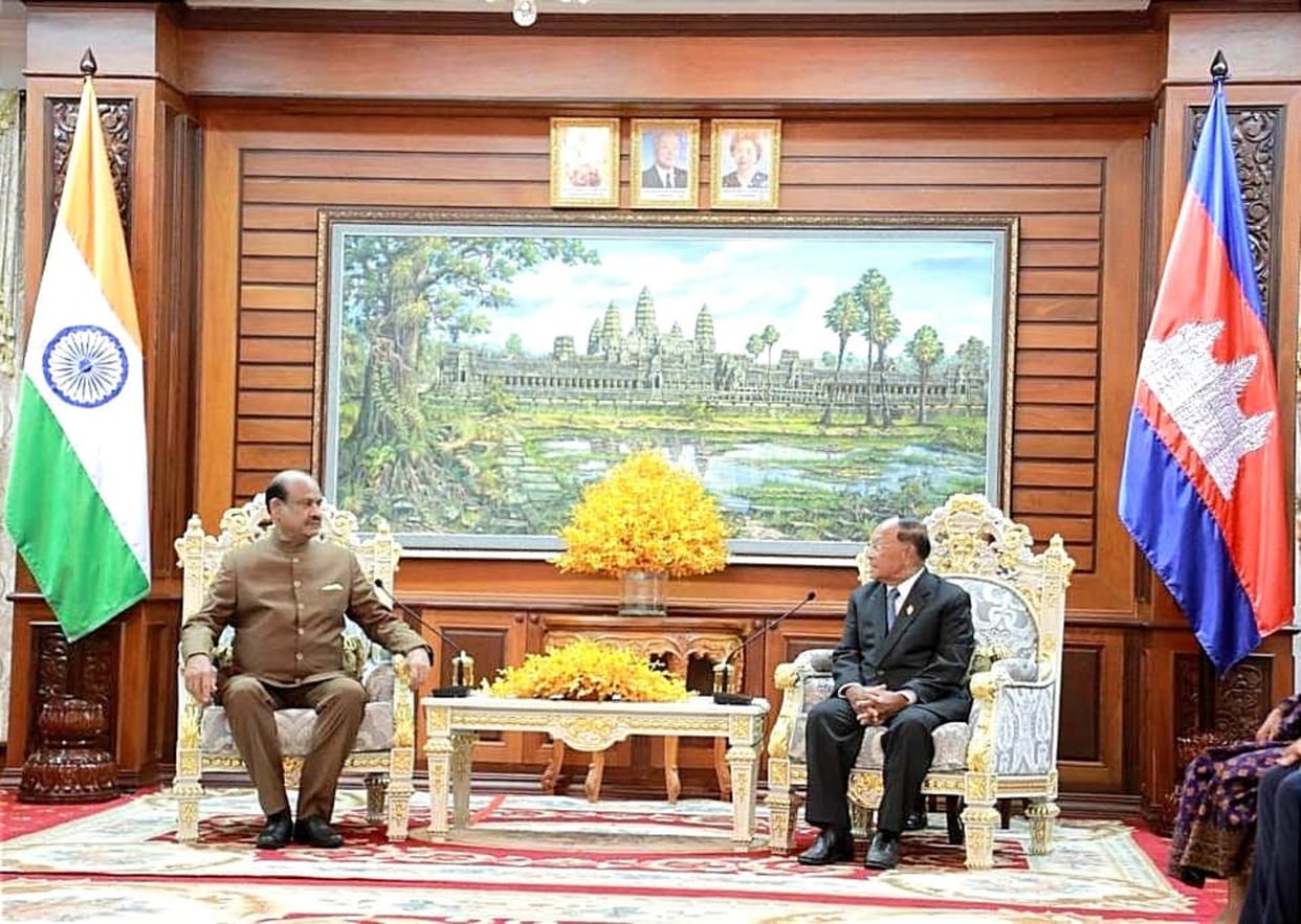 LOK SABHA SPEAKER Om Birla said during his cambodia visit that NEED TO FURTHER INCREASE BILATERAL TRADE BETWEEN INDIA AND CAMBODIA