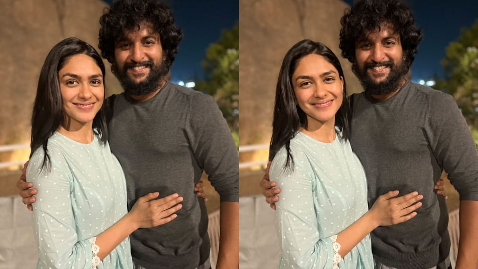 Jersey Mrunal Thakur met the Jersey actor nani said his work forced me to work in the remake
