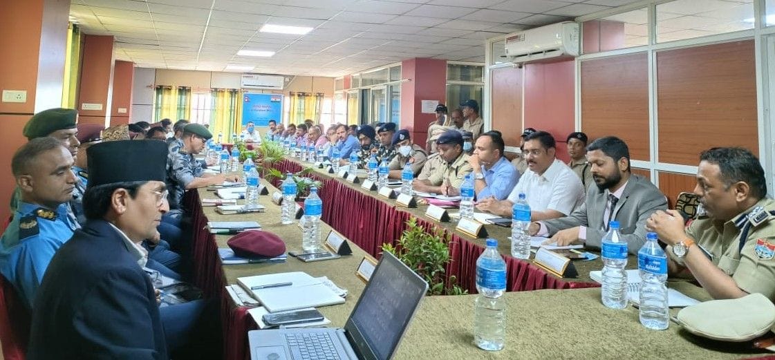 Meeting For Indo-Nepal Border in Banbasa