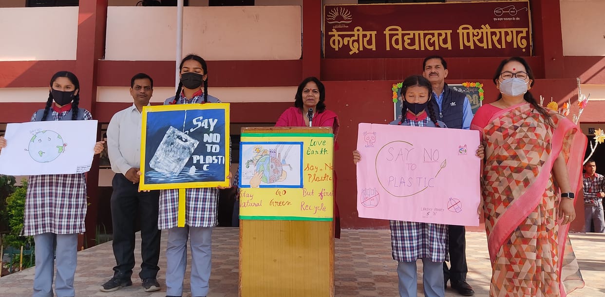 Earth Day in Pithauragarh
