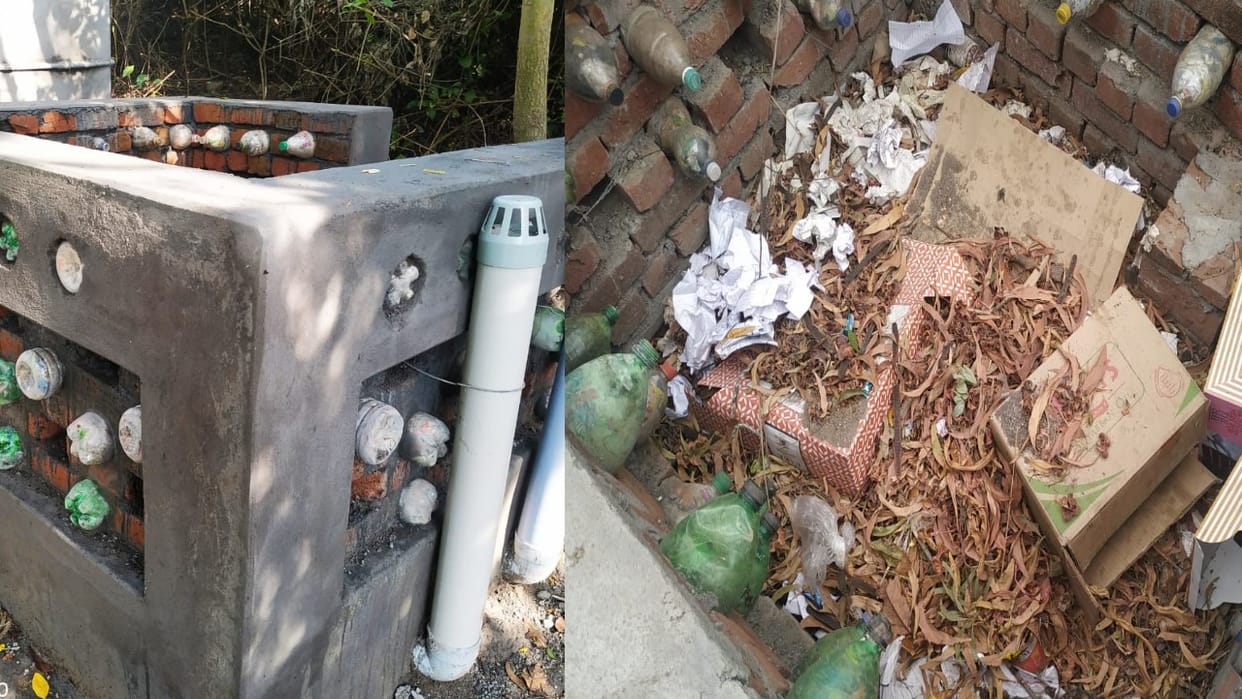 organic fertilizer by kandaiwala school sirmaur himachal pradesh