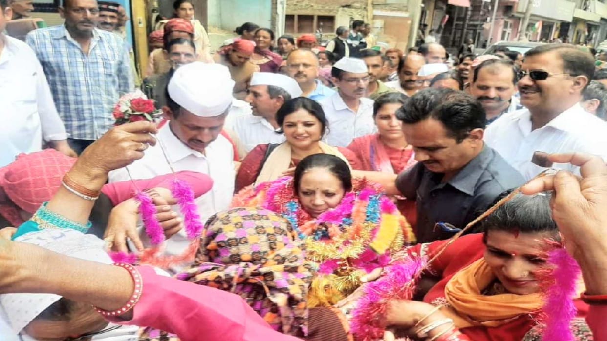 Politics: MP Pratibha said that Congress will win the Vis election despite being the Chief Minister from Mandi