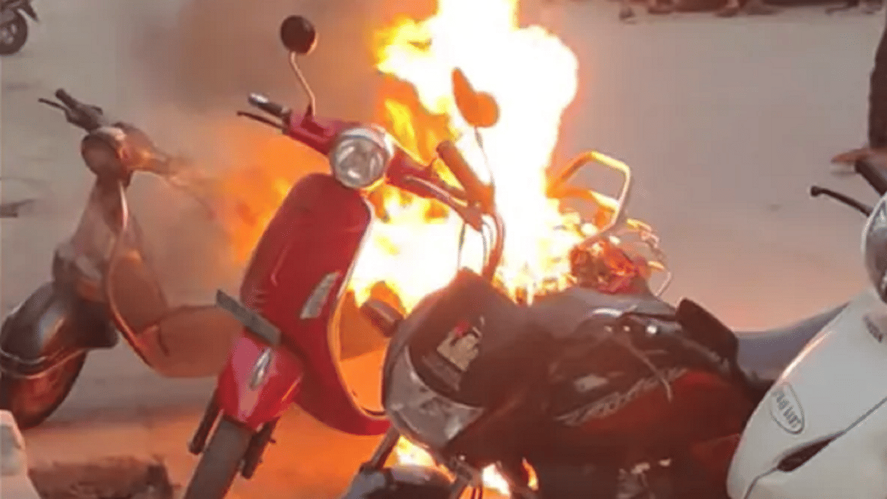 EV Fire incident in Secunderabad raises safety concerns electric vehicle fire incidents in india