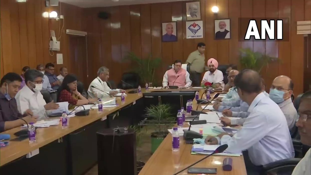 CM Pushkar Singh Dhami took review meeting of Energy Department, Said- will talk to center regarding power crisis