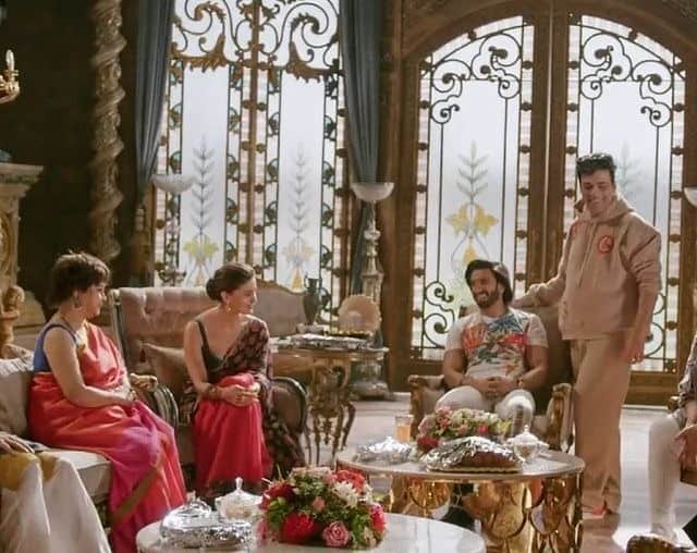 Rocky aur Rani ki Prem Kahani: Picture of the star cast from the set of the film surfaced in the internet Karan Johar also appeared with Ranveer-Alia