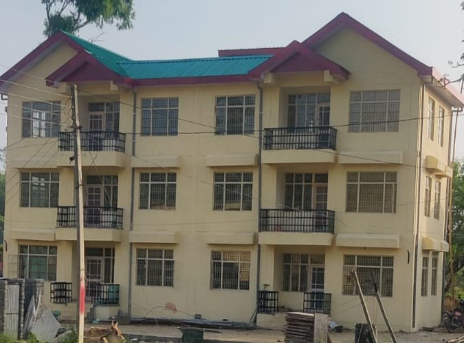 Residential buildings of para medical staff ready 6 months before the scheduled time