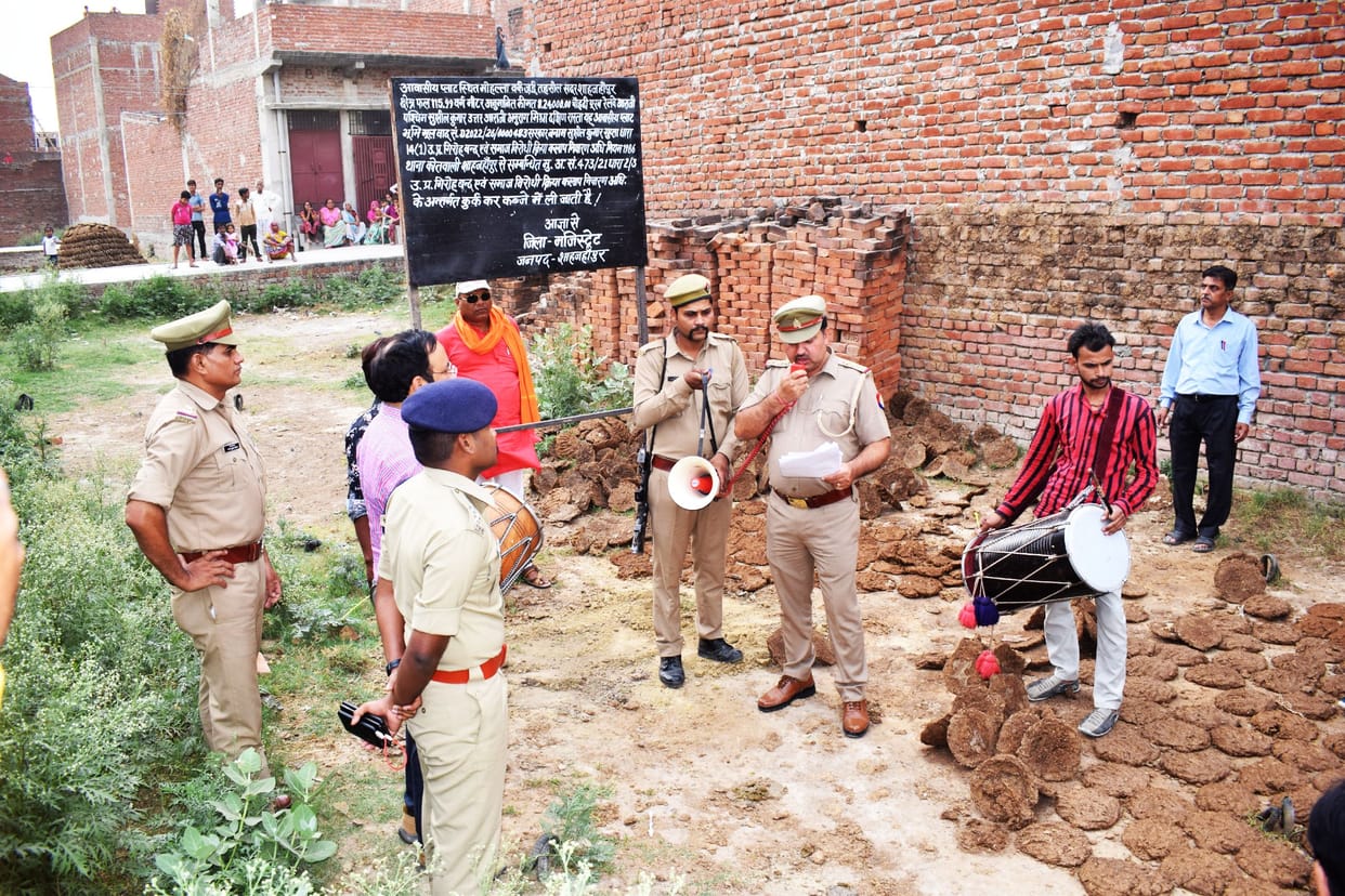 Police attached three properties of usurper Sushil Gupta