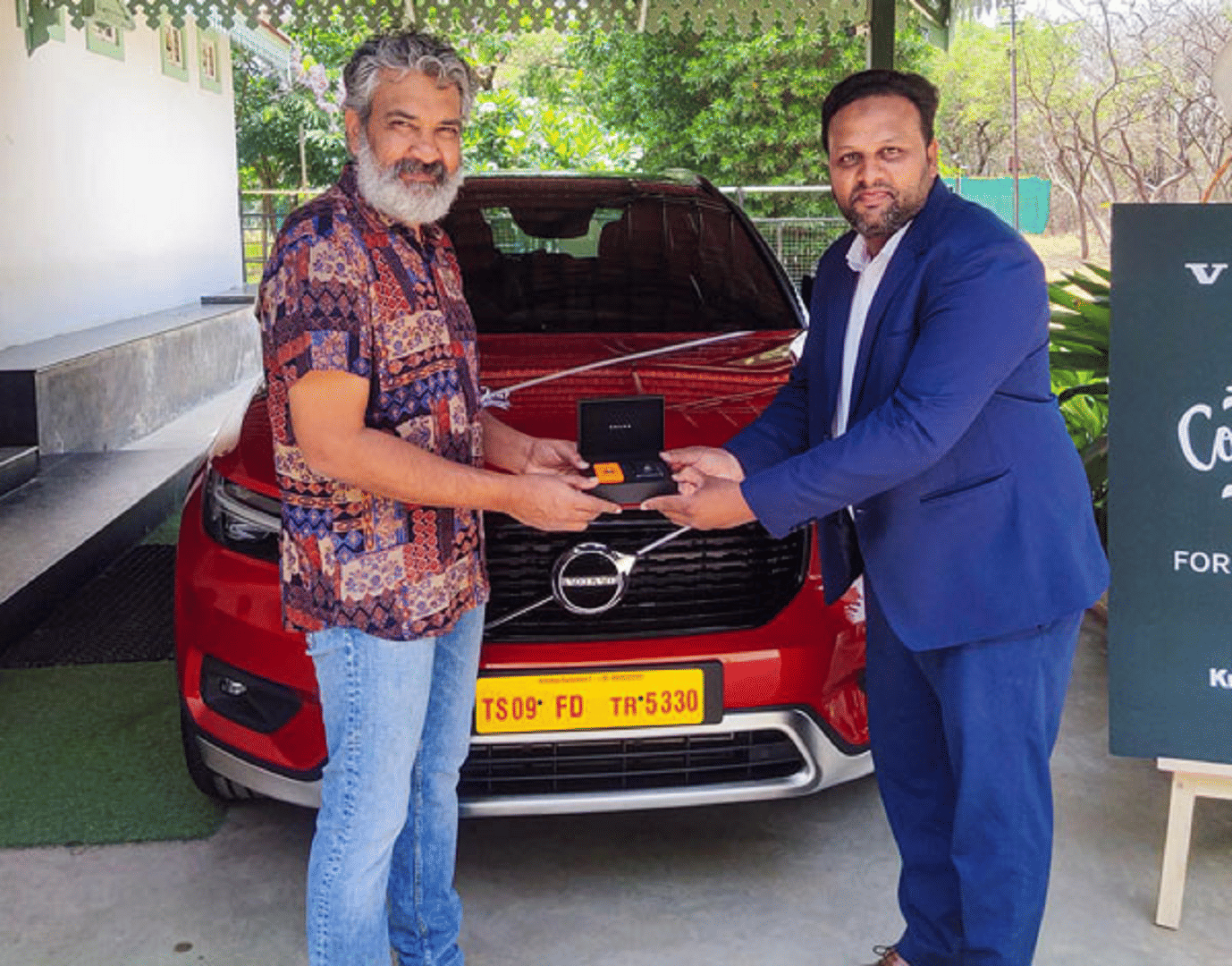 SS Rajamouli cars Block bluster South Indian movies Bahubaali and RRR Director buys Volvo XC40 compact luxury SUV Know Price Features Specifications