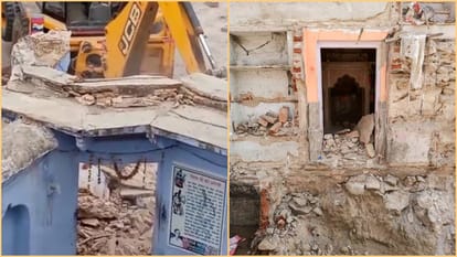 Amit Malviya targets congress on bulldozer run over shiv temple of Alwar