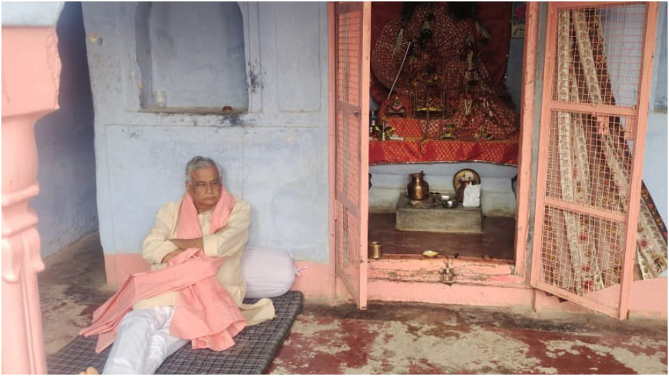 300 year old temple demolition in alwar BJP MP Meena targeted CM Gehlot