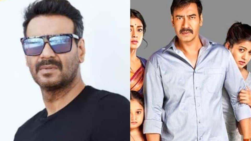 ajay devgn reveals drishyam 2 release date before runway 34 movie