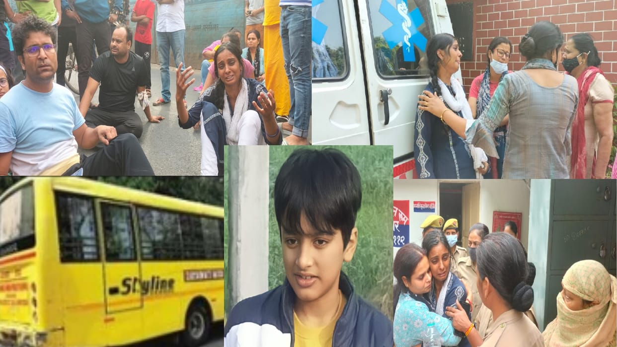 Ghaziabad Accident Another post in student anurag death case Wrote We are head masters of school in which you are studying sp E Raza