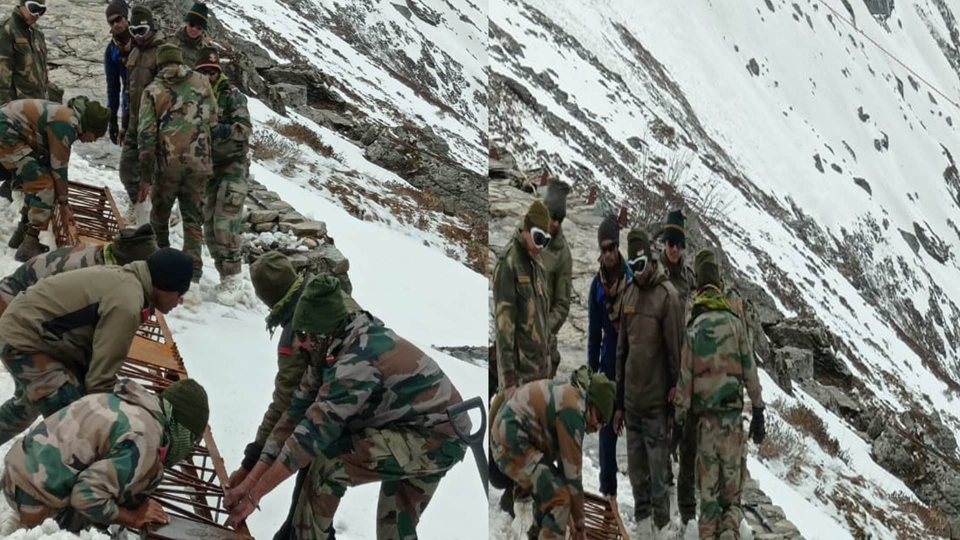 Army soldiers removed snow from two km route of Hemkund, Hemkund Sahib door opening date