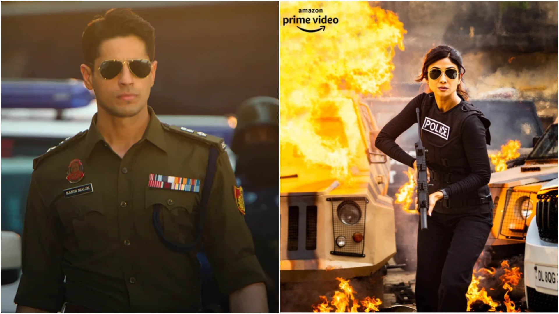 Indian Police Force teaser release sidharth malhotra shilpa shetty vivek oberoi cop look rohit shetty series