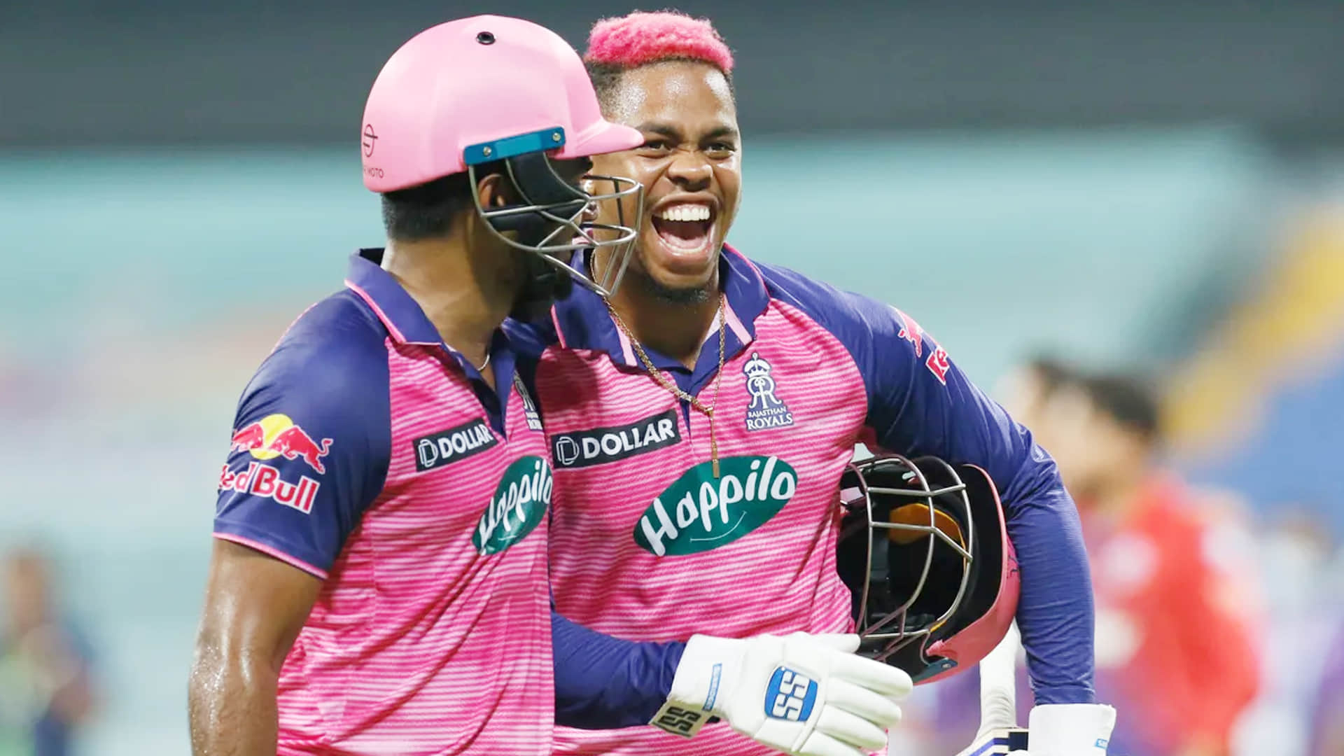 DC vs RR Photos IPL 2022: Delhi Capitals team including Rishabh Pant clashed with the Umpire, Yuzvendra Chahal wife Dhanashree glamorous style; Kuldeep Chahal Fun on ground, Rovman Powell Sixes