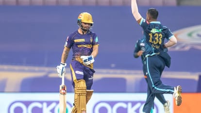IPL 2022 KKR vs GT Analysis Gujarat Titans once again won in last over Abhinav Manohar and Lockie Ferguson took catch and turned match