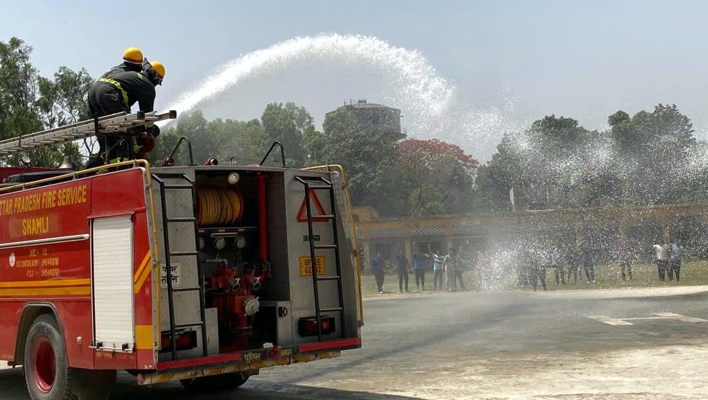 SSP got the police force to conduct riot control rehearsals