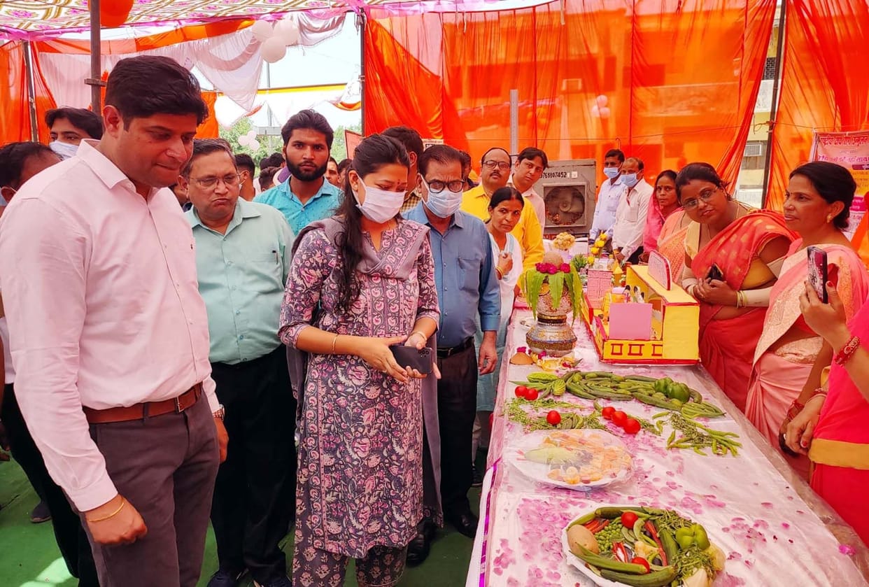 Health checkup of 1023 patients was done in the health fair