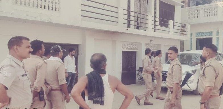 SP leader absconding leaving home, police engaged in search